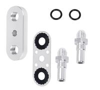 INSEOWI Aerospace-Grade 6AN Transmission Adapter - 6L80E 8L90E Compatible + Sealing Components Transmission Line Adapter Plate