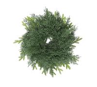 INSEOWI Artificial Snow Norfolk Pine Wreath Holiday Garland For Christmas Tables & Kitchen Cabinets Norfolk Pine Garland