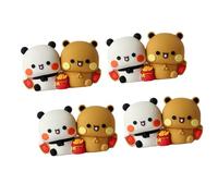 INSEOWI Colorful Car Dashboard Toy PVC Car Decorations Set Auto Decors Collection Multiple Styles for Vehicle Interior Styling Car Interior Figurines Set