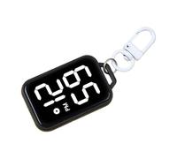 INSEOWI Compacts Digital Keychain Watch for Students Children Electronic Pocket Clock Timekeeping Accessories Gift Small Clock Pendant for Backpacks