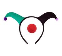 INSEOWI Ergonomic Clown Headband With Nose Collection Cosplay Halloween Party Props For Children And Adults At Various Event Halloween Party Props