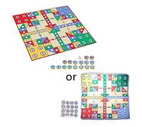 INSEOWI Kids For Play Crawl And Exercise Mat Soft Padded Floor And Road Mat Kids Party Toys 90x90cm/3x3ft International Chess