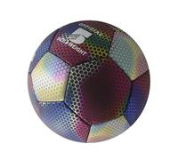 INSEOWI Luminously Soccer Night Glowing Reflective Footballs Indoor and Outdoor Training Spherefor Outdoor Team Train Reflective Football