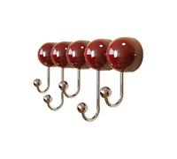 INSEOWI Multipurpose Silicone Suction Hook Saving Space by Mounting Vertically on Wall Without Damage to Hold Accessories Decoration Hook