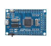 INSEOWI Portable STC89C52 STC51 Cores Development Board Featuring LED Indicators For Real Time Statuses Feedbacks Pre Soldered Circuit Board