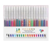 INSEOWI Shimmering Gel Inks Pen 1.0MM Tip Retractable Colored for Notebook Journal Scrapbooking Note Taking Color Coding Creative Art for Adults