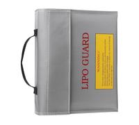 INSEOWI Strong Waterproof Lithium Batteries Protector Pouches Small Storage Solution Multiple Purpose for Travel Camping Essential Fireproof Batteries Case with Buffers Lining