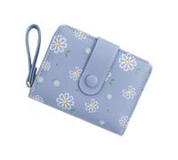 INSEOWI Student Friendly PU Wallet with Cartoon Patterns Practical Construction Multiple Slots for Organized Storage Practical Zippers Closure Wallet