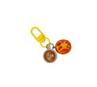 INSEOWI Sweet Dessert Coffee Theme Keyring Adorable Cartoon Decoration Fashion Accessory Alloy Resin Hanging Pendant Best Friend Gift Accessory