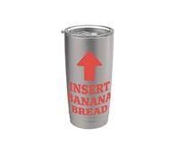 Insert Banana Bread Stainless Steel Insulated Tumbler