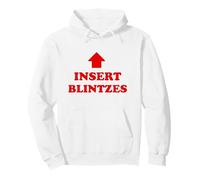 Insert Blintzes Shavuot Jewish Food Cheesecake Holiday Torah Pullover Hoodie
