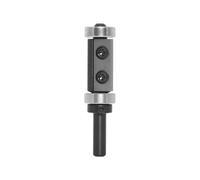Insert Carbides Reversible Pattern Flush Trim Router Bit 8mm Shank Top Bearing Template Router Bit For Trimming Milling Cutter
