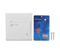 Insert Card Power Switch AC 100 250V 40A for Hotel Rooms with Delay Power Off Function and Wide Application (C)