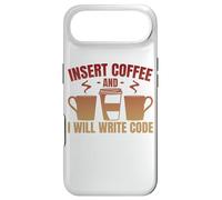 Insert Coffee And I Will Write Code Coder Case for iPhone Air