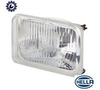 HELLA 1AB 003 177-791 Halogen-Insert, headlight - 24V - rectangular - Reference number: 12.5 - Fitting - Lens Colour: Crystal clear - Plug: Blade Terminal - left/right - Quantity: 1