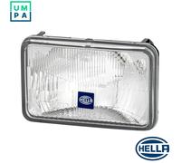 HELLA Headlight Lamp Insert Right O/S Left N/S Halogen H4 12V (1AB 006 977-021)