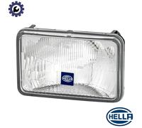 HELLA Headlight Lamp Insert Right O/S Left N/S Halogen H4 12V (1AB 006 977-021)