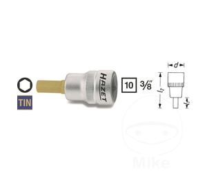 Insert Hexagon 3/8 10 Len. 43.5mm 8801K-10