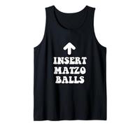Insert Matzo Balls Jewish Deli Lovers Passover Matzo Ball Tank Top