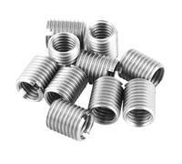 Insert Nut Sleeve, 10Pcs 2-16mm High-Strength Thread Repair Adapter Set with Resistance Inside Outside Thread Adapter Screw Insert Sleeve Converter Coupler