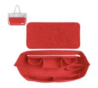 Insert Organizer Bag for Women Makeup Accessories Fits Speedy MM Stylish Liner with Pockets Cosmetic Storage (A, One Size)