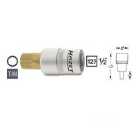 Hazet 990-14 Size 14 12.5mm/ 1/2-inch Internal Serration XZN Screwdriver Socket