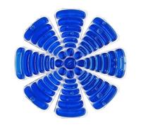 Inserto de la paquete de hielo de sombrero duro, revestimiento de casco de enfriamiento para seguridad laboral, almohadilla de cabeza reutilizable con un diseño liviano, una tapa de refrigerador cómod