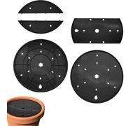 Inserts for Planters | Lightweight Reusable Round Liner with Drainage Holes - Round Insert for Pots, Indoor Outdoors, Balcony Patio Deck Flowers Gardening Greenhouse Urban Yard
