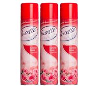 Insete Air Freshener Summer Roses 300ml -X3 Long Lasting Room Spray Eliminates Odours & Freshens Air with Floral Rose Fragrance - Ideal for Home, Office, Bathroom & Living Spaces for a Fresh