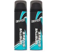 Insette Sensitive Shave Shaving Foam 250ml (Pack of 2)