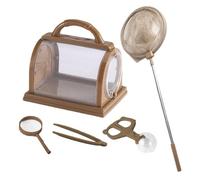 Inseyti Hunting Kit - Collection Set for Outdoor Exploration | Butterfly Net and Observation Box | Portable Cage for Learning Activities