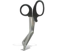 INSGB® - Tuff Cut Scissors Tough Shears First Aid Nurse Paramedic Emergency EMT (Small, Black)