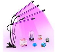 inShareplus LED UV Lamp Four Head, 40W UV Light with Clip, Glow in The Dark, 395nm-405nm Black Light for Party, Stage, Paint, Collection, Aquarium, Cure 3D Printer Resin