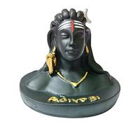 INSHREYS Adiyogi Shiva Statue for Car Dashboard Idol, Pooja & Gift, Mahadev Murti Idol Figurine Showpiece Sculpture, Shankara for Home,Office Decor,