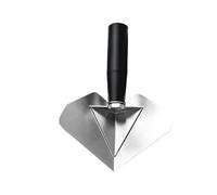 Inside Corner Drywall Tool Stainless Steel Wall Inside Finishing Trowel | Drywall Corner Finishing Tool for Masonry Plaster Putty Grouting Mudding Brick Mortar Home Industry Construction