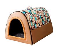 Inside Dog House,High Elastic Cushion Foldable Kennel Bed Mat Dog House | Sleeping Nest Bed Warm Cat Nest for Small Medium Large Dogs Cats, Winter