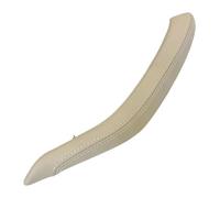 Inside Door Handles For BMW X5 X6 F15 F16 2014-2018 Outer Leather Cover Trim LHD RHD Interior Door Handle(Oyster,LHD)