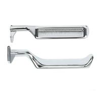Inside Door Handles LH RH Pair for Ford For Bronco F150 F250 F350 OEM Chrome Plated Metal Alloy Replacement 1987 1999 Front and Rear Vehicle Doors