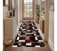 inside door mat 100 x 350 cm Non Slip Laundry Room Area Rug Runner Machine Washable Kitchen Floor for Entryway Laundry Living Room Bedroom Indoor Custom Length
