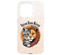 Inside Every Kitten Beats a Lion’s Heart Case for iPhone 15 Pro
