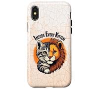 Inside Every Kitten Beats a Lion’s Heart Case for iPhone X/XS