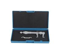 Inside Micrometer Stainless Steel High Accuracy 0.01mm Measurement Tool with Alloy Head and Locking Device, for Internal Diameter Measuring in Machining, Engineering, and Quality C (50-75MM)