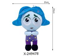 (inside out 07) Inside Out 2 Plush Dolls Inside Out Plush Toy Cute Cartoon Plushie Doll Soft Stuffed Anime Periphery Toys Kids Birthday Gifts