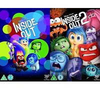 Inside Out 1-2 Collection DVD - Inside Out DVD / Inside Out 2 DVD - Inside Out Complete 2 Film Collection DVD