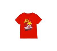 Inside Out 2 Anger Unisex Kids T Shirt, Red, 3-4 Years