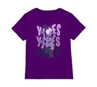 Inside Out 2 Fear Unisex Kids T Shirt, Purple, 3-4 Years