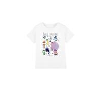 Inside Out 2 in A Mood Unisex Kids T Shirt, White, 5-6 Years