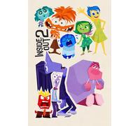 Inside Out 2 Poster 2024 Print Unframed A3 A2 A4 Maxi Art Wall Art Home Decor Movies Cinema Memorabilia Disney - 2317 (Maxi - 61cm x 91cm)