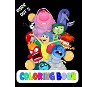 Inside Out 2 Ultimate coloring book: Inside out Coloring book for all ages