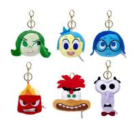 (inside out 6pcs) Inside Out 2 Plush Dolls Inside Out Plush Toy Cute Cartoon Plushie Doll Soft Stuffed Anime Periphery Toys Kids Birthday Gifts